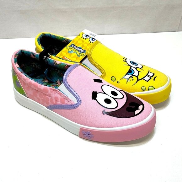 Nickelodeon SpongeBob SquarePants Patrick Star Women Slip-On Size 7 Ground Up - Picture 4 of 10